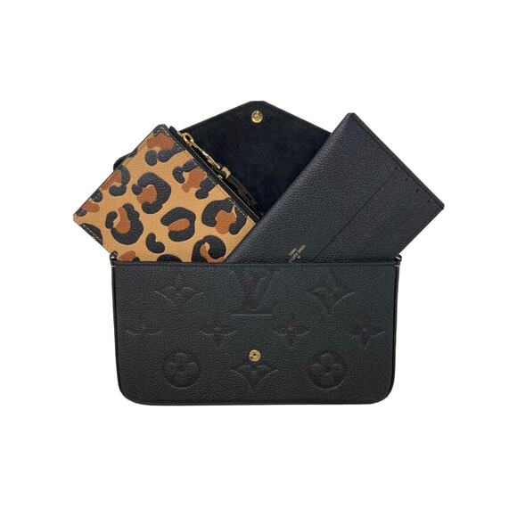 Louis Vuitton Pochette Felicie Wild At Heart Jungle Leopard - Picture 1 of 12